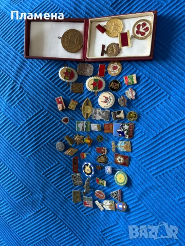 Лот социалистически значки 50 бр. , снимка 2 - Колекции - 53956972