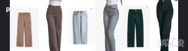 Разпродажба от личен гардероб НОВИ МОДЕЛИ! H&M панталони дънкови гащи , снимка 16 - Дънки - 51977825