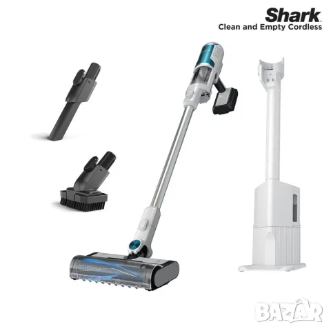 Безжична прахосмукачка Shark Clean & Empty BU3521INT с автоматично изпразване
