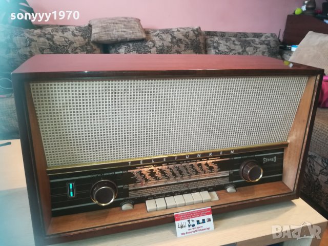 *Telefunken лампов-внос швеицария 0402210814, снимка 6 - Ресийвъри, усилватели, смесителни пултове - 31675243