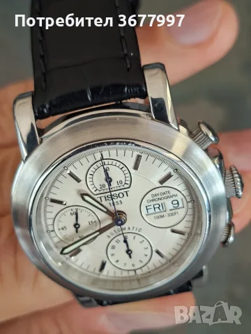 Tissot t-lord automatic chronograph Valjux 7750, снимка 11 - Мъжки - 54518254