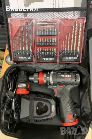 Нови машини Parkside Парксайд Ударни винтоверти,бормашини,перфоратори,ъглошлайфи,триони,циркуляри,ни, снимка 17 - Други инструменти - 47381015