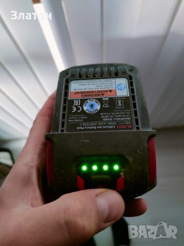 Продавам батерия 20 волта Ингерсол Ранд , снимка 5 - Винтоверти - 38730850