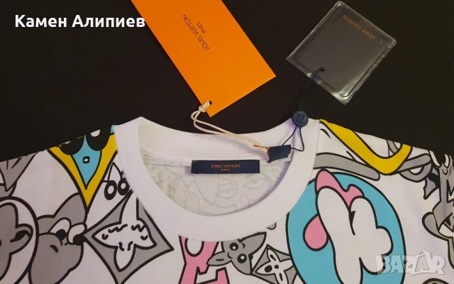 Louis Vitton - Мъжки тениски - Първокласно качество -Последни бройки, снимка 2 - Тениски - 50813583