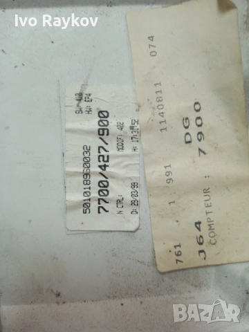  Километраж за Renault Megane Scenic , 1.6 , 7700427900, снимка 6 - Части - 53936385