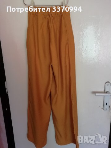 Модерен широк летен панталон , снимка 2 - Панталони - 36751302