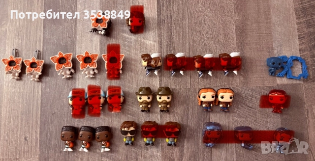 Фигурки на kinder joy Stranger Things