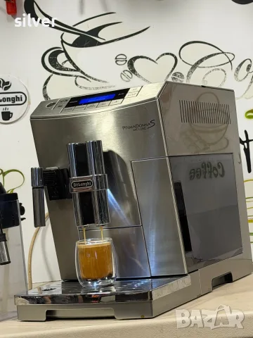 Кафемашина кафе автомат delonghi Primadonna S de luxe с гаранция, снимка 2 - Кафемашини - 55997077