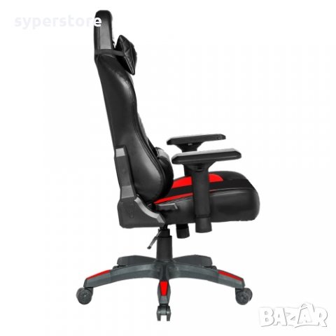 Геймърски стол Marvo PRO CH130 Черно - Червен ергономичен стол за геймъри, снимка 2 - Столове - 33772308