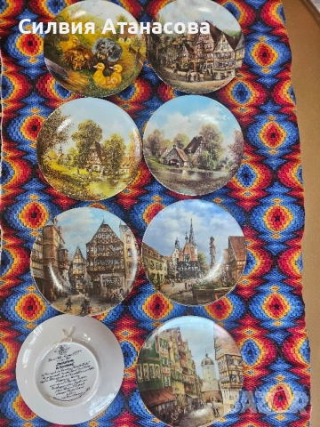 колекционерска чиния Бавария, снимка 2 - Антикварни и старинни предмети - 52500160