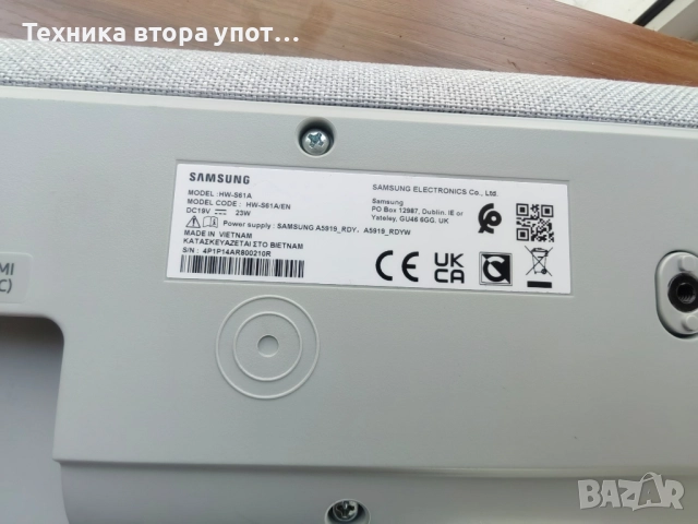 Саундбар Samsung HW-S61A, снимка 5 - Други - 52835578