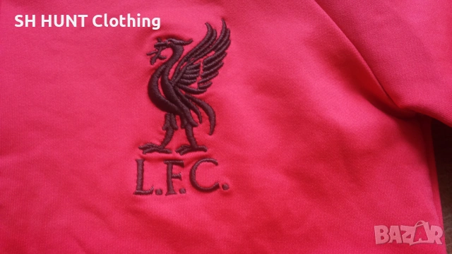 NIKE FC LIVERPOOL Kids Football Long Sleeve Размер 7-8 г / 122-128 см детска футболна блуза 29-68, снимка 3 - Детски Блузи и туники - 53303100