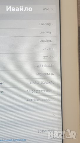 Apple iPad 2 A1395 32GB , снимка 2 - Таблети - 40277696