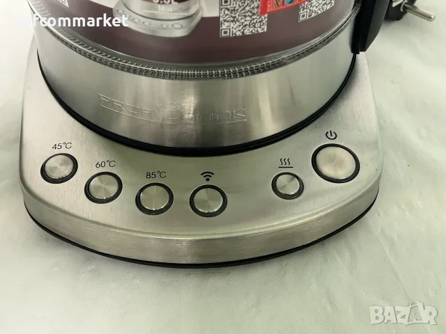 Смарт стъклена кана ProfiCook PC-WKS 1167 G (Wi-Fi, гаранция), снимка 4 - Кани - 56084711