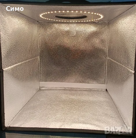 фото кутия с LED осветление (Emart Foldable LED Light Box), снимка 5 - Светкавици, студийно осветление - 55842122
