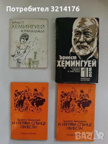 И изгрява слънце (Фиеста) - Ърнест Хемингуей