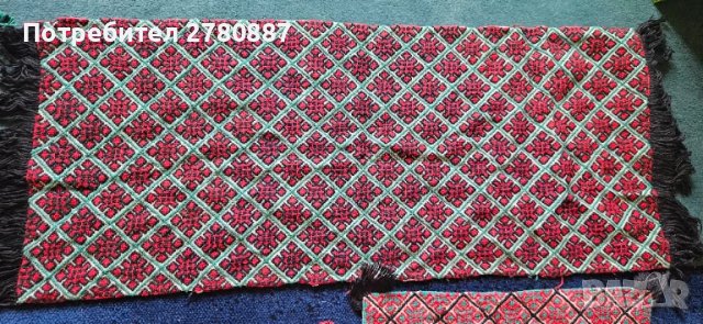 Ретро текстил с етно мотиви – калъфки, тишлайфер, снимка 3 - Други - 51200891