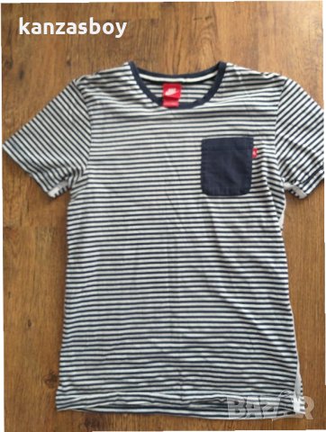 Nike T-Shirt TopStripe - страхотна мъжка тениска КАТО НОВАА, снимка 6 - Тениски - 33709787