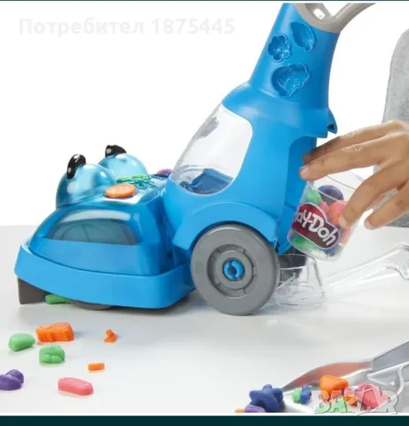 Прахосмукачка Play-Doh и аксесоари, снимка 5 - Пластелини, моделини и пясъци - 49814882