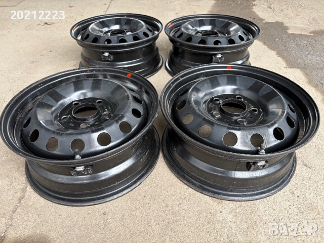 4 броя железни джанти за Hyundai IX20,Hyundai I30,Hyundai IONIQ,KIA VENGA,KIA Ceed  15, снимка 8 - Гуми и джанти - 53945594