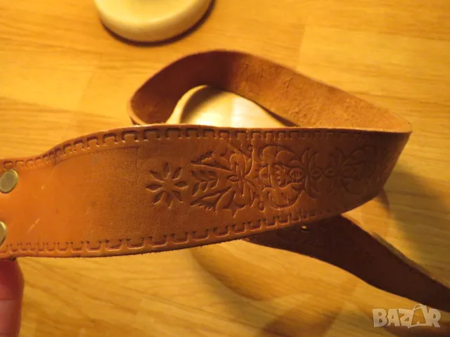 Американски стар колан кобури с револвери  - старинна красота от бронз и телешка кожа  за теб , снимка 3 - Колани - 49936583