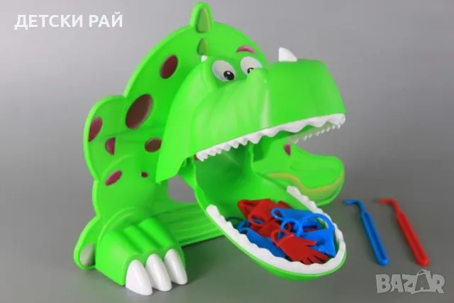 Занимателна игра Динозавърска вечеря, снимка 2 - Образователни игри - 48128308