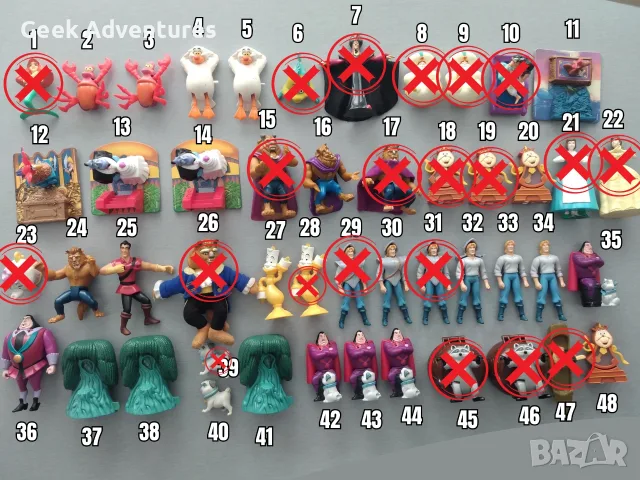 McDonalds Toys / Макдоналдс Играчки от 90те Винтидж Колекционерски, снимка 2 - Колекции - 46745216