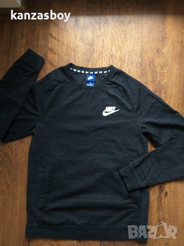 Nike Tech Knit Crew Neck Pullover Sweatshirt - страхотна мъжка блуза, снимка 8 - Спортни дрехи, екипи - 40714829
