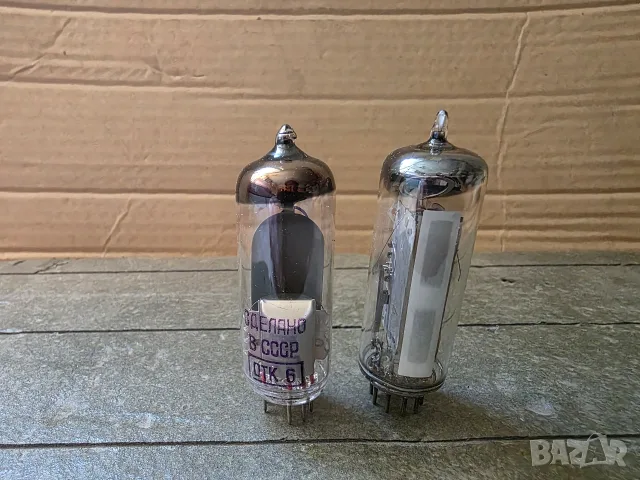 Радиолампи 6E1П,TELEFUNKEN EM84. , снимка 3 - Ресийвъри, усилватели, смесителни пултове - 56363055