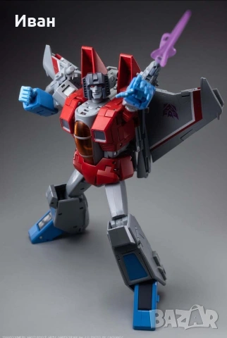 Transformers Masterpiece MP-52 Starscream 2.0, снимка 4 - Колекции - 54234820