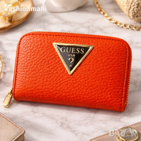 Дамско портмоне Guess с кутия Гес - 2 модела налични, снимка 2 - Портфейли, портмонета - 53910453