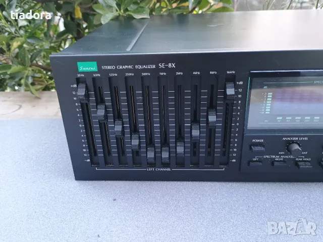 SANSUI SE-8X   stereo graphic equalizer spectrum analyzer, снимка 11 - Еквалайзери - 48885182