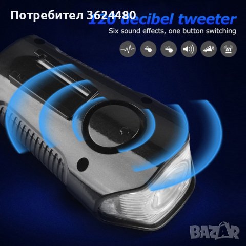 Фар за велосипед , снимка 4 - Други стоки за дома - 40114376