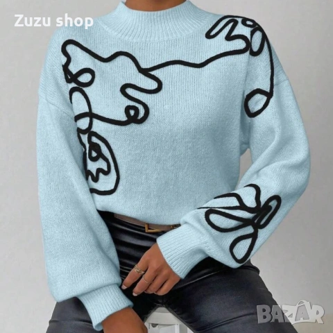 Дамска блуза с дълъг ръкав, снимка 9 - Блузи с дълъг ръкав и пуловери - 53158622