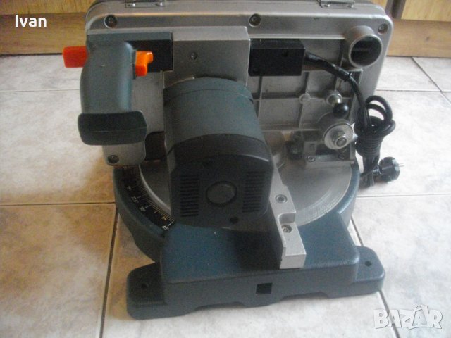 1050 Вата-ф210мм-Немска Пендула-Потъващ/Повдигащ Циркуляр-ОТЛИЧЕН-Basic Meister BGS1050-GERMANY, снимка 10 - Други инструменти - 36642985