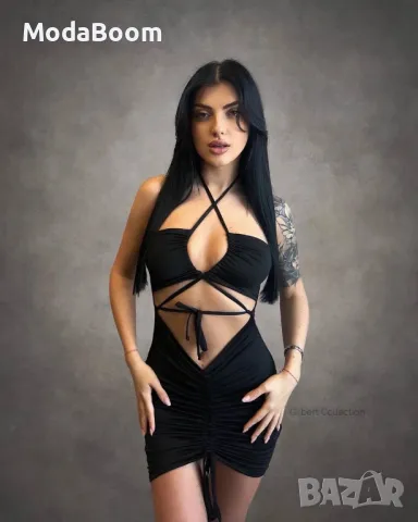 Дамска рокля 4 цвята , снимка 5 - Рокли - 48686845