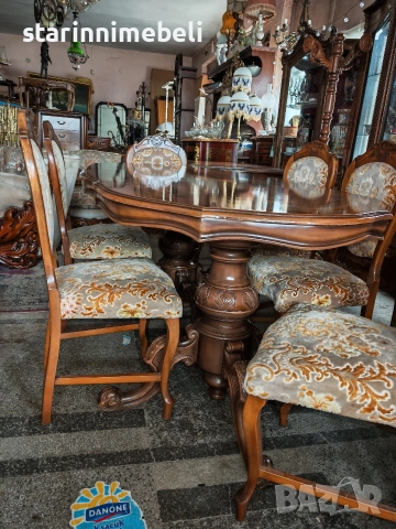 Красив трапезен комплект , снимка 10 - Маси - 52883940