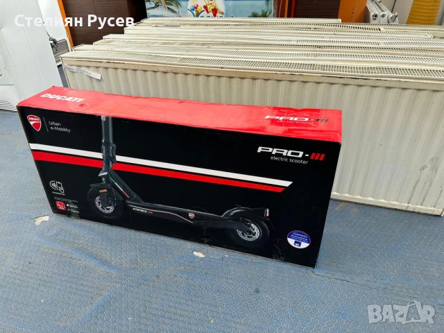 ducati pro lll 3 / electric scooter електрическа тротинетка -цена 1120 лв -купувана е нова , има каш