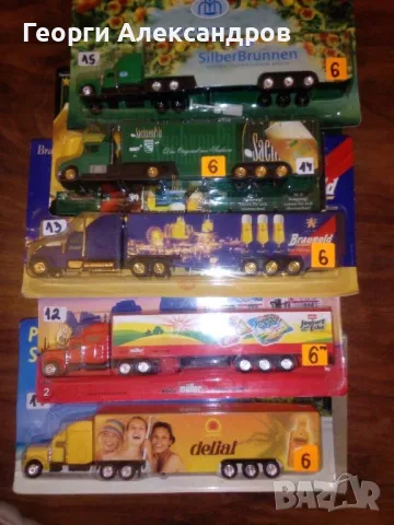 Камиончета в мащаб Н0 1/87, снимка 3 - Колекции - 48209360