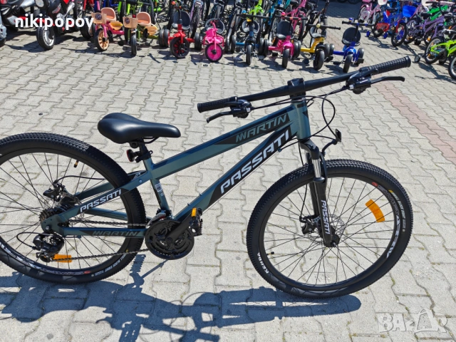 BG Алуминиев велосипед 26" MARTY сив, снимка 3 - Велосипеди - 54334934