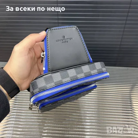 Louis Vuitton Луксозна Мъжка Чанта За През Рамо Код DST77, снимка 3 - Чанти - 56105648
