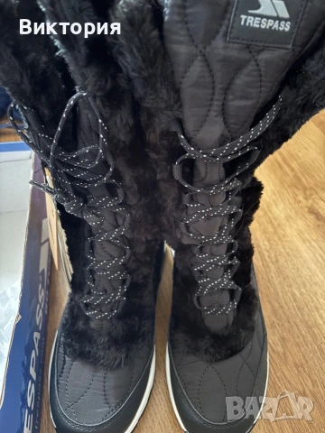 Нови дамски ботуши апрески trespass 38 номер, снимка 6 - Дамски ботуши - 53097827