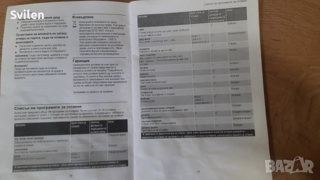 Мултикукър BOSCH-MUC11W12, снимка 10 - Мултикукъри - 51854430