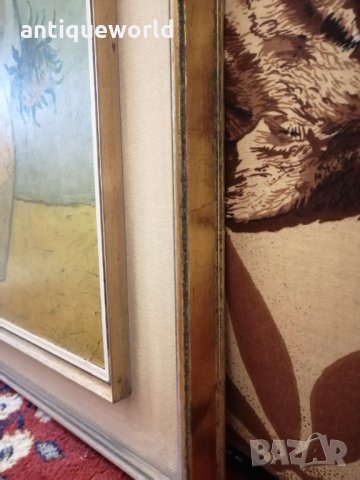Стара Картина "Слънчогледите" Винсент Ван Гог, снимка 3 - Антикварни и старинни предмети - 29581180