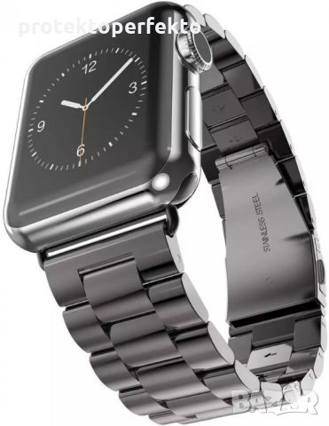 Метална каишка за Apple WATCH 3, 4, 5, 6, SE, 7 - 42мм, 44мм, 45мм, 49мм, снимка 4 - Каишки за часовници - 31002607