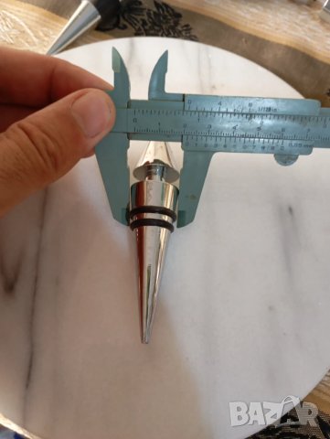 Луксозна метална запушалка,тапа, снимка 2 - Други ценни предмети - 50929389