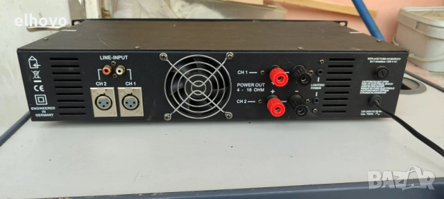 Крайно стъпало My Crypt PA-5000 MKII, снимка 3 - Ресийвъри, усилватели, смесителни пултове - 54350485