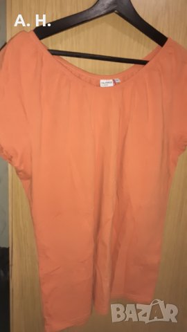 оранжева тениска размер L, снимка 1