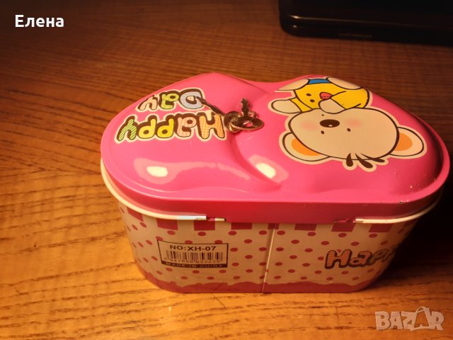 Детска метална касичка, снимка 4 - Други - 31291450