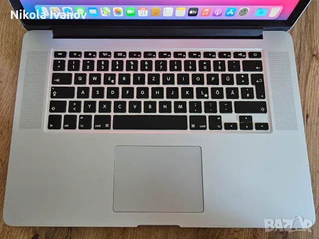 MacBook Pro Retina 15" (Late 2013) | Core i7 2.3GHz / 16GB RAM / 512GB SSD / GT 750M 2GB / 6ч. Бат, снимка 3 - Лаптопи за работа - 55753190